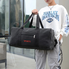 Canvas Men Travel Bags Weekend Large Capacity Handbag Duffle Bag