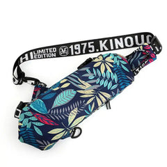 Punk Retro Letter Chest Bag Waterproof Nylon Shoulder Bag