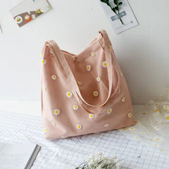 Canvas Mini Shoulder Purses Handbag Shopping Bags For Women