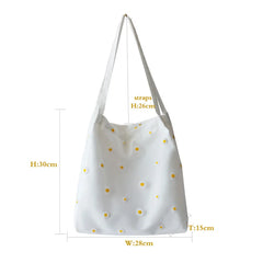 Canvas Mini Shoulder Purses Handbag Shopping Bags For Women