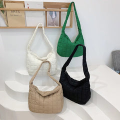 Canvas Nylon Crossbody Bag For Women Portable Casual Shoulder Messenger Bags