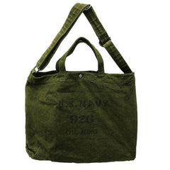 Canvas One-shoulder Messenger Bag Letter Printing Large-capacity