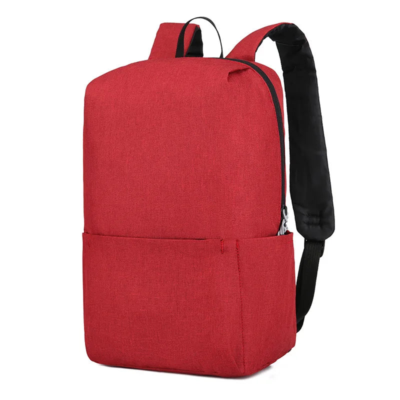 Canvas Outdoor Backpack School Bag Waterproof Camping Hiking Travel Daypack