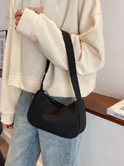 Canvas Shoulder Bag for Women Casual Zipper Handbags Tote Shopper Travel Totes