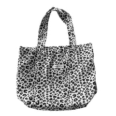 Leopard Print Vintage Tote Purse Large Capacity Clutch Handbags