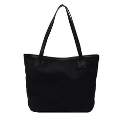 Canvas Shoulder Bags Women Large Capacity Shopping Casual Tote Bag