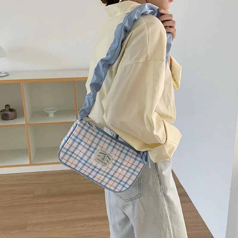 Canvas Shoulder Bags for Women Girl Shopper Handbag