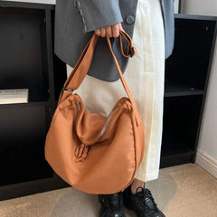 Canvas Shoulder Bags for Women Casual Zipper Large Capacity Handbags