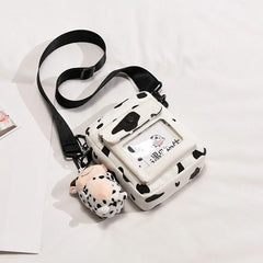 Cartoon Mini Bag for Women Cute Small Crossbody Shoulder Bag with Long Strap