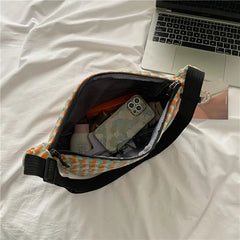 Canvas Shoulder Crossbody Bags for Women Large Satchel Female Shopper Student