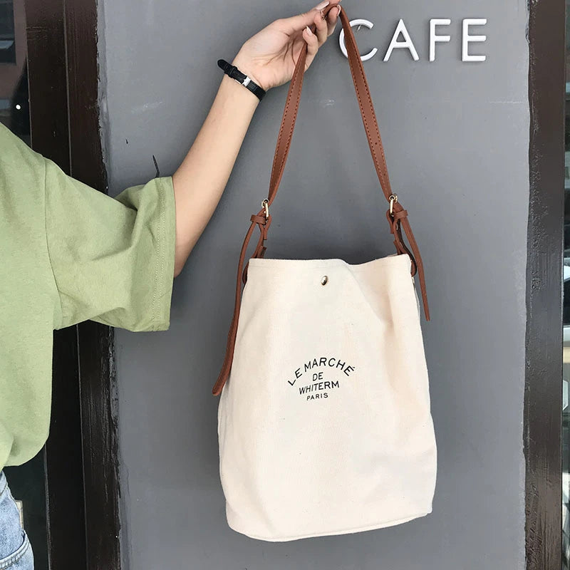 Canvas Shoulder Women's Bags Casual Crossbody Satchel