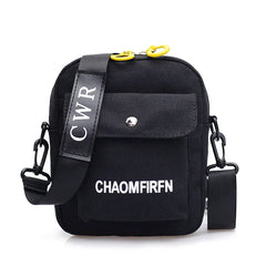 Canvas Small Messenger Bag Women Student Shoulder Crossbody Pouch