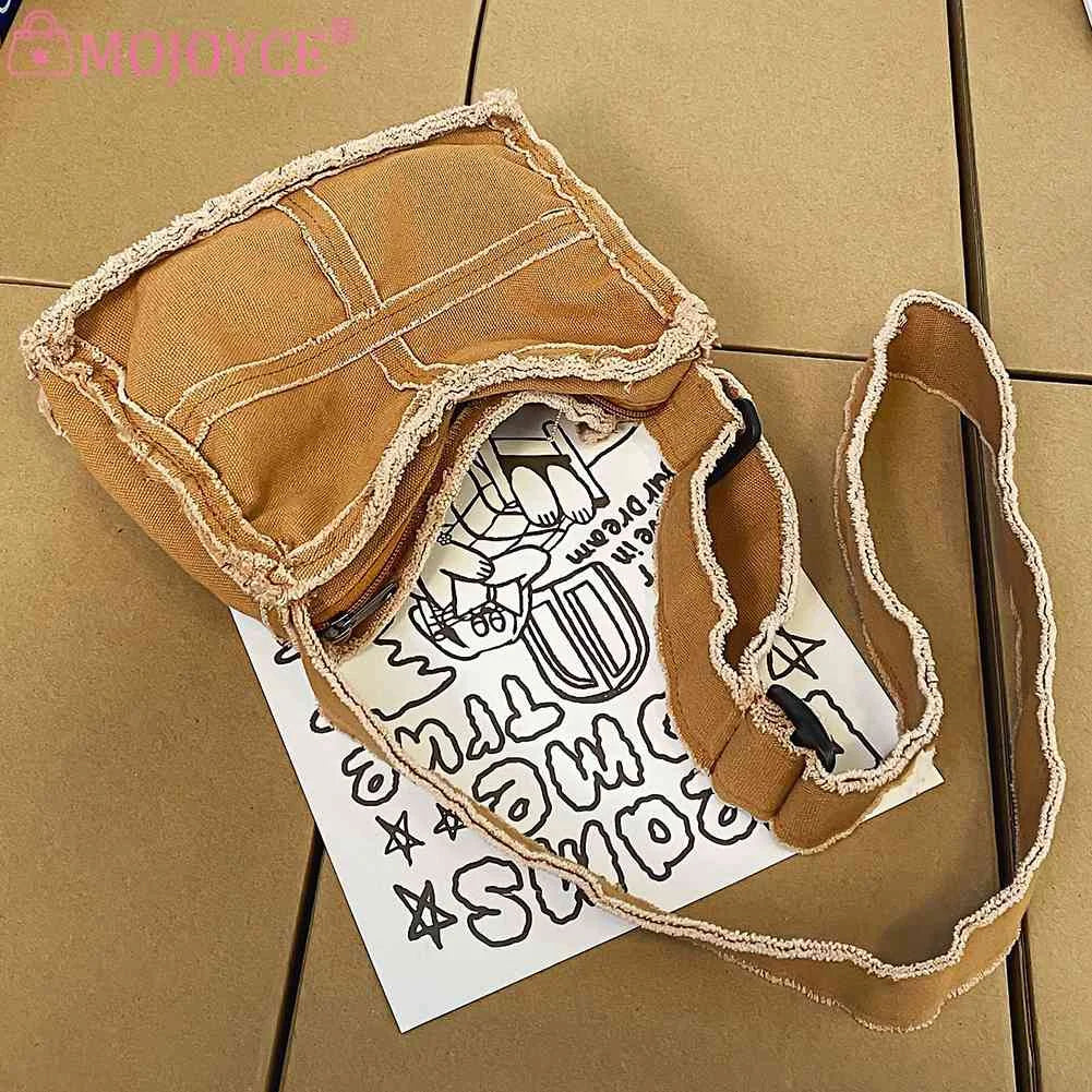 Canvas Book Bag Vintage Literary Ladies Cloth Handbags Casual Adjustable Strap
