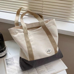 Roomy Zipper Shopping Carry Beach Bag Casual Handbag Daily Eco Shopping Bag