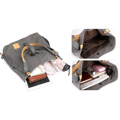 Canvas Tote Bag Women Handbags Crossbody Bag Leisure Shoulder Bags