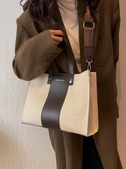 Canvas Tote Crossbody Bags for Women Large Capacity Shopper Underarm Women's Sho