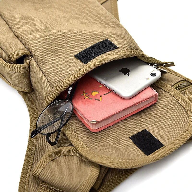 Tactical Drop Leg Bag Motorcycle Fanny Pack