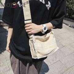 Canvas Women Handbags Soft Literary Ladies Cloth Handbags Vintage Casual