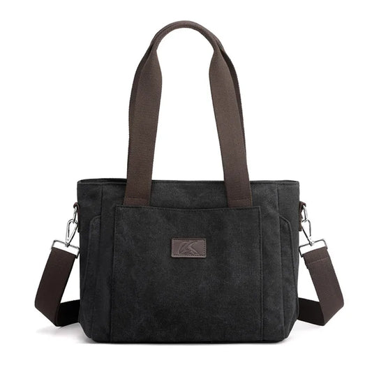 Canvas Women Large Shoulder bags Female Crossbody Bag Top-Handle Messenger Bags