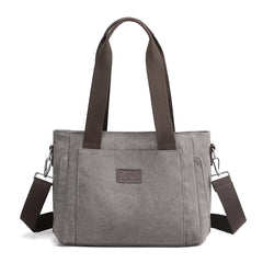 Canvas Women Large Shoulder bags Female Crossbody Bag Top-Handle Messenger Bags