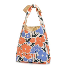 Canvas Women Shoulder Shopper Bag Large Flower Print Cotton Cloth Handbag