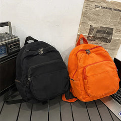 Canvas Small Backpack Vintage School Mini Backpack