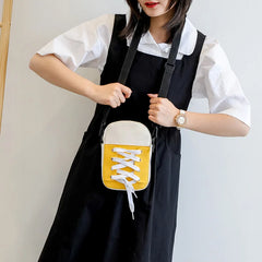 Canvas Messenger Bag Women's Japanese Students Style