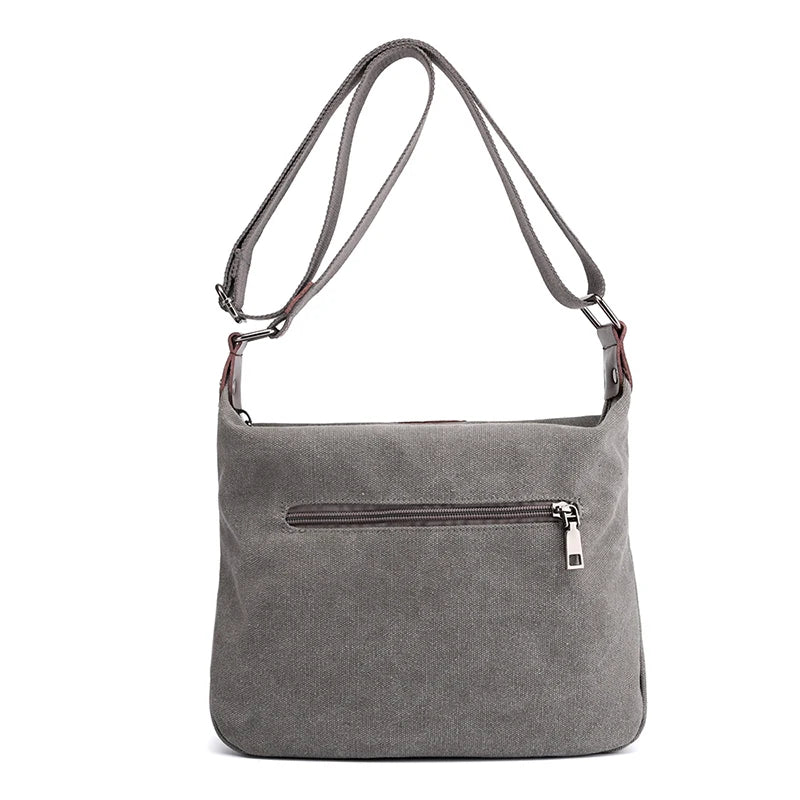 Canvas Shoulder Bag for Women High Ladies Messenger Crossbody Bag