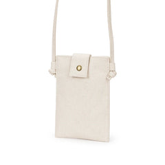 Canvas Mobile Phone Bag Shoulder Messenger Bag