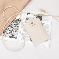 Canvas Mobile Phone Bag Shoulder Messenger Bag