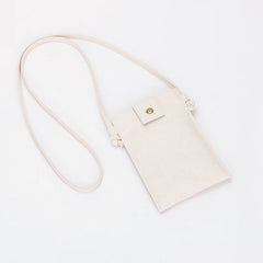 Canvas Mobile Phone Bag Shoulder Messenger Bag
