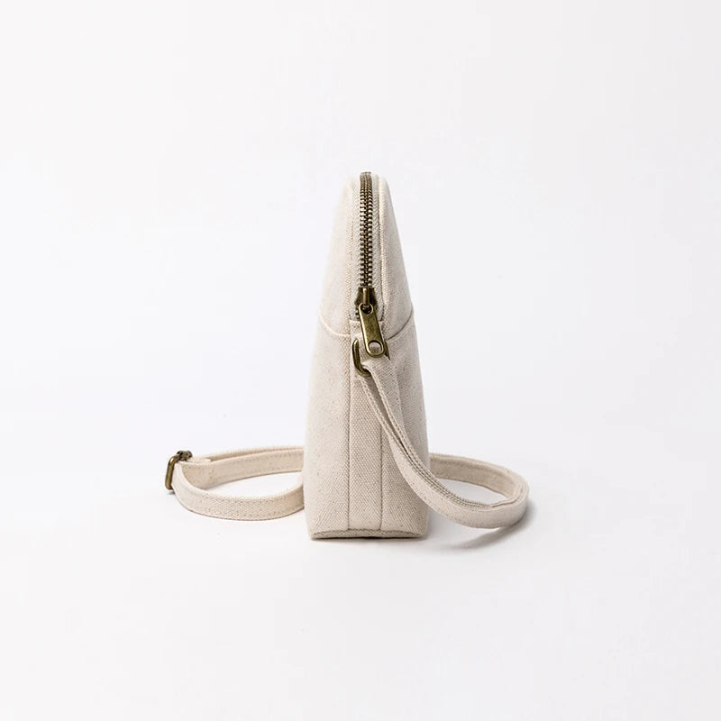 Canvas Phone Bag Mini Small Bag Girl Messenger Spring Shoulder