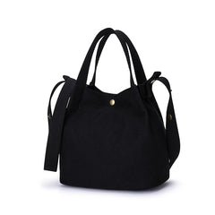 Literary Canvas Shoulder Bag Mini Messenger Bag Women