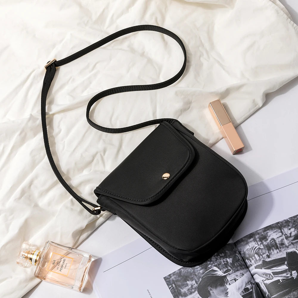 Canvas Women's Shoulder Bag Casual Messenger Small Square Bag