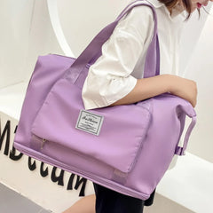 Large Waterproof Capacity Folding Travel Bag Gym Yoga Handbag for Women Men