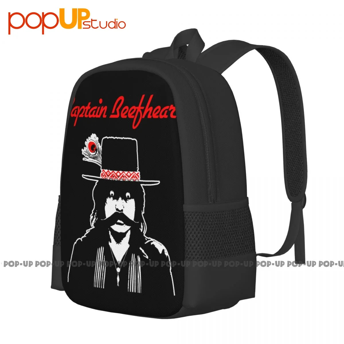 Captain Beefheart Band Music Backpack Large Capacity 3D Printing