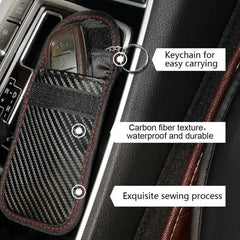 Car Key Blocker Signal Box Fob Pouch Case Rfid Blocking Bag