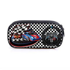 Car Truck Print Cosmetic Case Pencil Bag Kids Stationary School Supplies Gift