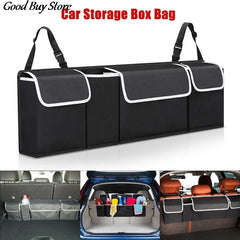 Car Trunk Organizer Back Seat Storage Bag Large Capacity Travel Pocket