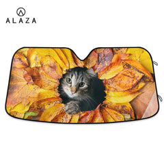 Car Windshield Sunshade Cat Sun Visor Solar Protection