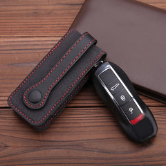 Men's Car Key Wallet for Porsches - Key Holder for Macan Panamera