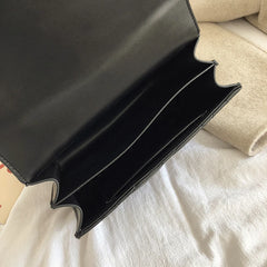 Car Line Stripe Women's Shoulder Bag Winter Business Handbag