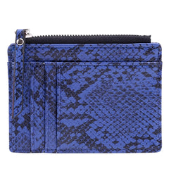 Serpentine Short Wallet Purse Card Holders Handbag Clutch for Women