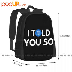 Cardano Backpack Large Capacity Vintage Foldable 3D Printing School Sport Bag
