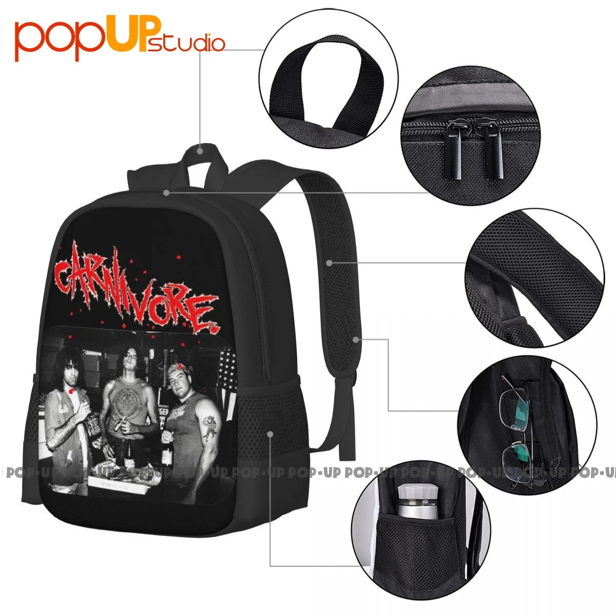 Carnivore Party Backpack Large Capacity Training Storage Bag