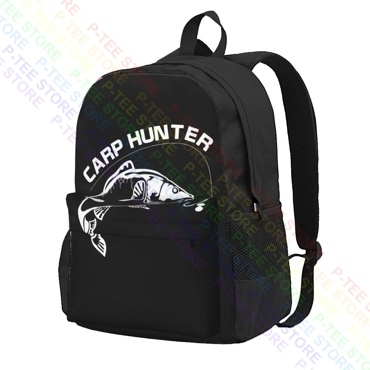 Carp Hunter Fisherman Angler Adult Fish Carp Coarse Large Capacity Backpack