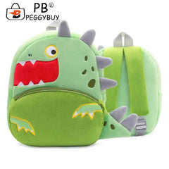 Cartoon Animal Plush Kids Backpack Travel Book Bag School Bag