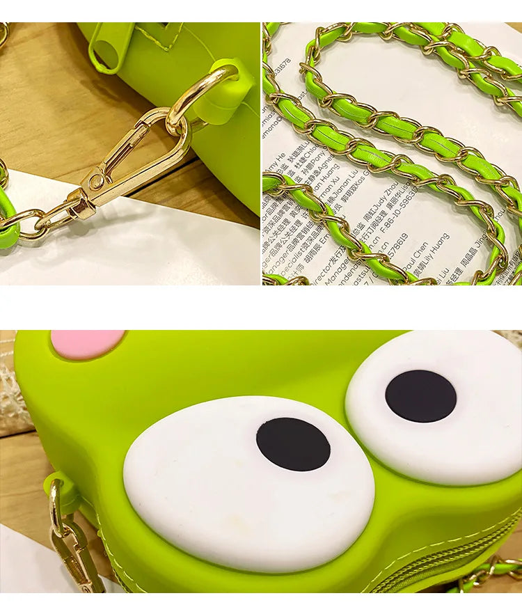 Keroro Frog Anime Shoulder Bag Cross Body