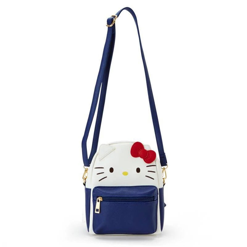 Cartoon Backpack Small PU Leather Shoulder Messenger Bag for Girl