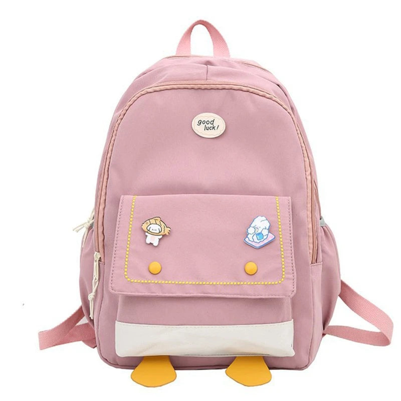 Anime Cartoon Backpack Harajuku School Bag for Women Teenagers